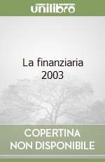 La finanziaria 2003 libro