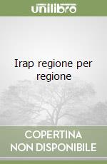 Irap regione per regione libro