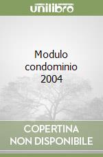 Modulo condominio 2004 libro