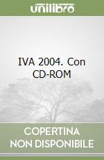 IVA 2004. Con CD-ROM