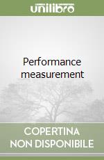 Performance measurement libro