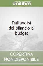 Dall'analisi del bilancio al budget libro