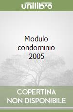 Modulo condominio 2005 libro