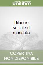 Bilancio sociale di mandato libro