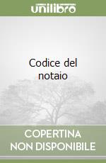 Codice del notaio libro