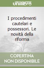 I procedimenti cautelari e possessori. Le novità della riforma