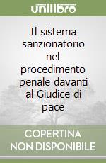 Il sistema sanzionatorio nel procedimento penale davanti al Giudice di pace libro