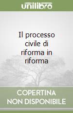 Il processo civile di riforma in riforma libro