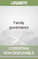 Family governance libro