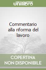 Commentario alla riforma del lavoro libro