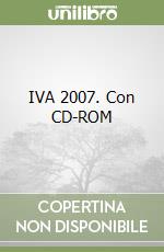 IVA 2007. Con CD-ROM