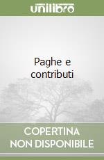 Paghe e contributi libro