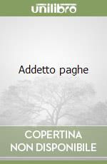 Addetto paghe