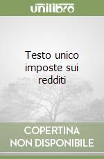 Testo unico imposte sui redditi libro