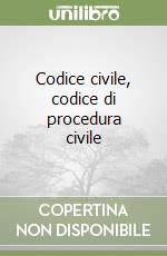 Codice civile, codice di procedura civile libro