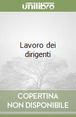 Lavoro dei dirigenti libro