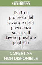 Diritto e processo del lavoro e della previdenza sociale. Il lavoro privato e pubblico