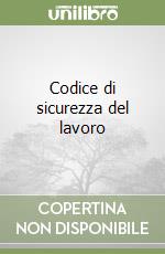 Codice di sicurezza del lavoro libro