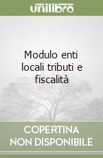 Modulo enti locali tributi e fiscalità libro