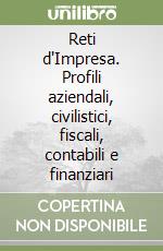 Reti d'Impresa. Profili aziendali, civilistici, fiscali, contabili e finanziari libro