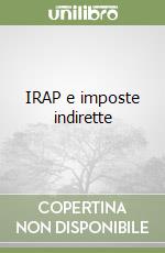 IRAP e imposte indirette libro