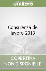 Consulenza del lavoro 2013