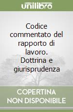 Codice commentato del rapporto di lavoro. Dottrina e giurisprudenza libro