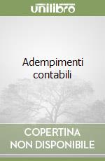 Adempimenti contabili libro