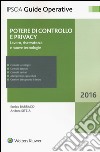 Potere di controllo e privacy. Lavoro, riservatezza e nuove tecnologie libro di Barraco Enrico Sitzia Andrea