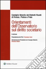 Orientamenti dell'osservatorio sul diritto societario