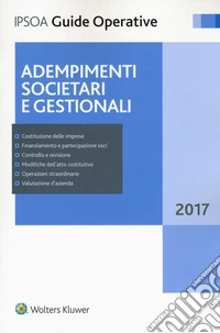 Adempimenti societari e gestionali