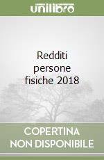 Redditi persone fisiche 2018