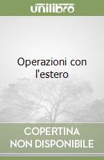 Operazioni con l'estero libro