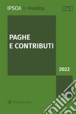 Paghe e contributi 2022 libro