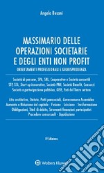 Massimario delle operazioni societarie e degli enti non profit libro