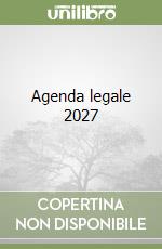 Agenda legale 2027 libro
