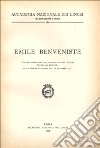 Emile Benveniste libro