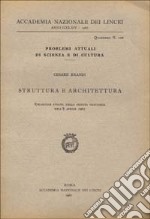 Struttura e architettura libro