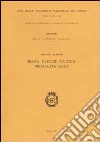 Atti dell'Accademia Nazionale dei Lincei. Serie IX. Memorie di scienze morali, storiche e filosofiche. Vol. 14/3: Roma decore nudata prostrata iacet libro