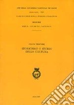 Storicismo e storia della cultura libro