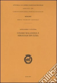 Cesare Malanima e Abraham Ibn Ezra