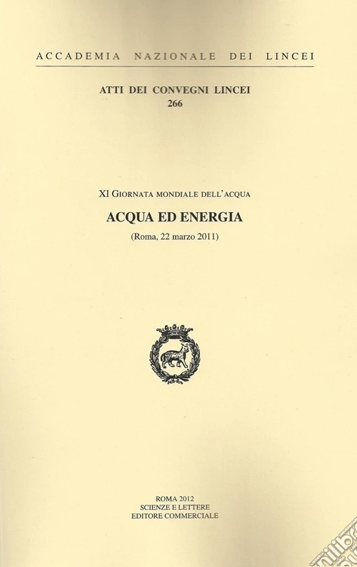 Acqua ed energia