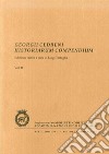 Georgii Cedreni Historiarum compendium. Ediz. critica libro