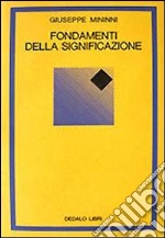 Fondamenti della significazione libro