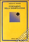 Fondamenti della significazione libro