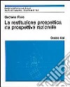 La restituzione prospettica da prospettiva razionale libro di Fano Gaetano