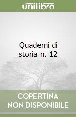 Quaderni di storia n. 12 libro