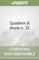 Quaderni di storia n. 32 libro