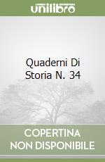 Quaderni Di Storia N. 34 libro
