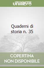 Quaderni di storia n. 35 libro